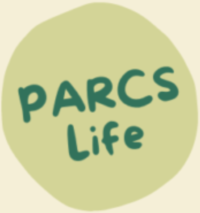 Parcs Life logo.